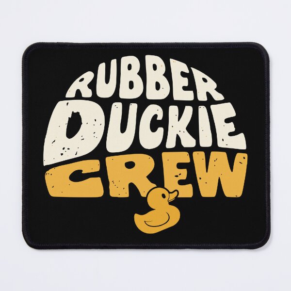 Item preview, Funny Rubber Duckie Crew Retro designed and sold by Dago345.
