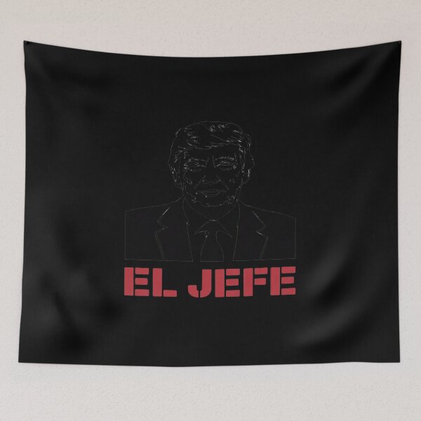 Item preview, Trump El Jefe Cinco de Mayo Vintage T-Shirt Men Women Kids designed and sold by splindoershop.