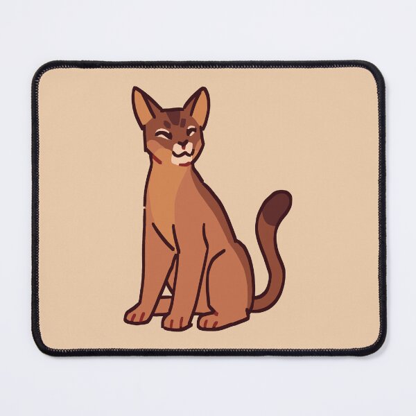 Item preview, Sorrel Abyssinian Cat designed and sold by ZorriSparkles.