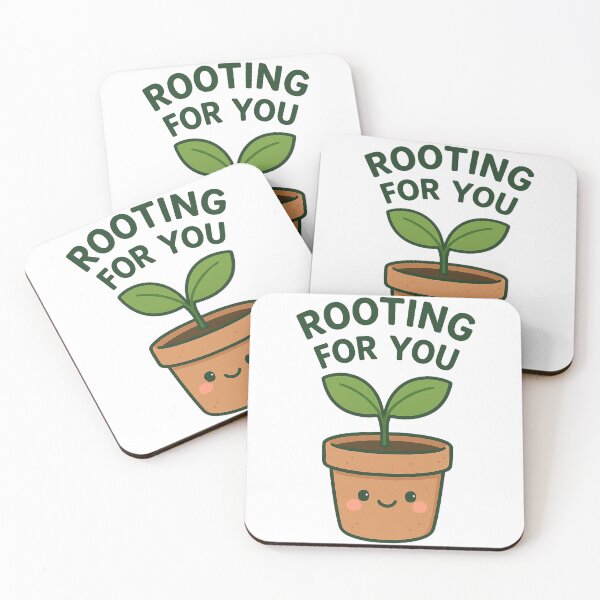 Item preview, Rooting for You Kawaii Plant Design designed and sold by k3rstman1.
