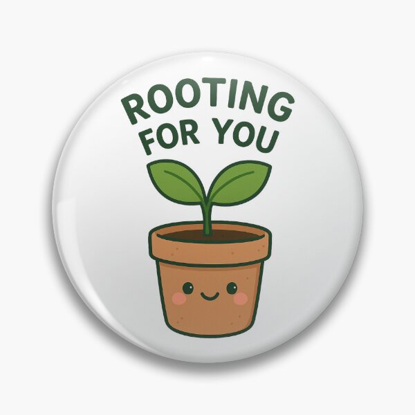 Item preview, Rooting for You Kawaii Plant Design designed and sold by k3rstman1.