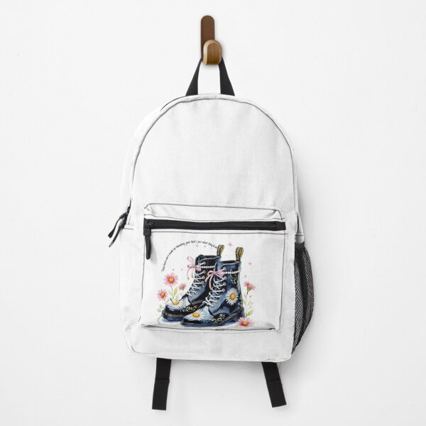 Item preview, "Chic Daisy Combat Boots Artwork | Floral Print Doc Martens Illustration | Unique Fashion Footwear Design" designed and sold by Frame of Mind .