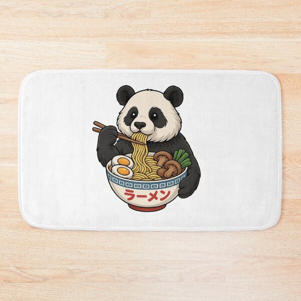 Item preview, Panda Eating Ramen  designed and sold by Roman-Designer.