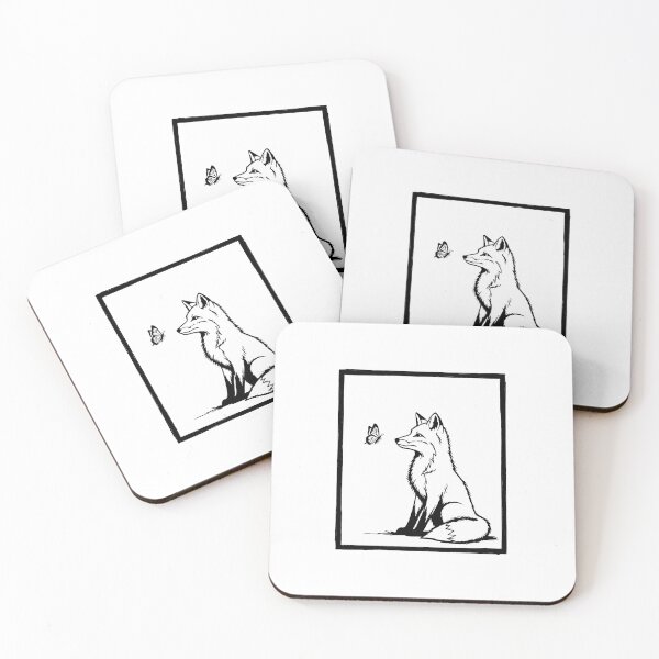 Item preview, Fox and Vlinder designed and sold by MargLandmeter.