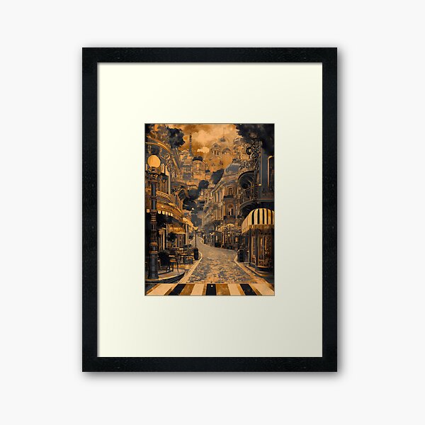Aperçu de l'œuvre Rue Royale créée et vendue par NereidCanvas.