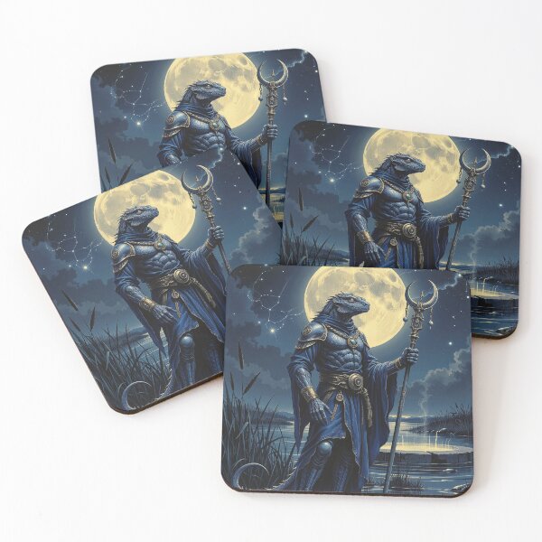 Item preview, Mooncaller of the Lizardfolk designed and sold by DiceWay.