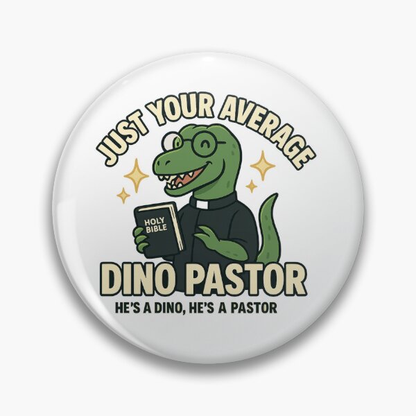 Item preview, Just Your Average Dino Pastor designed and sold by wr3ckski.