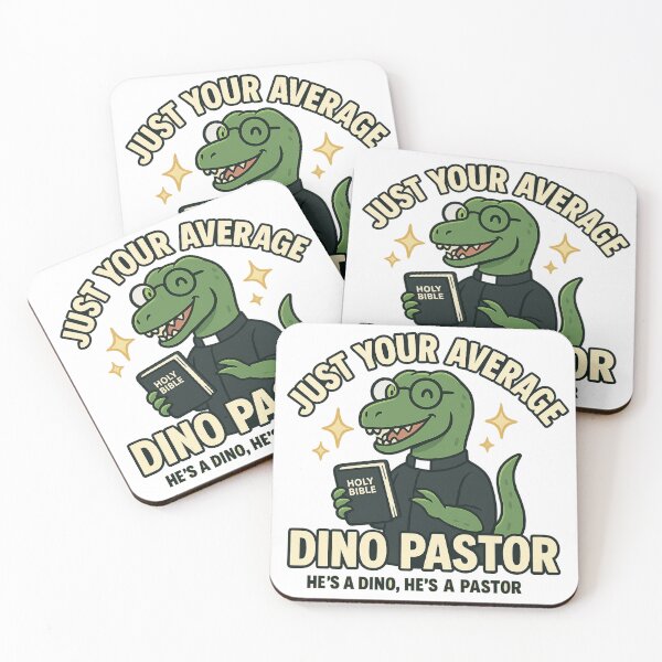 Item preview, Just Your Average Dino Pastor designed and sold by wr3ckski.
