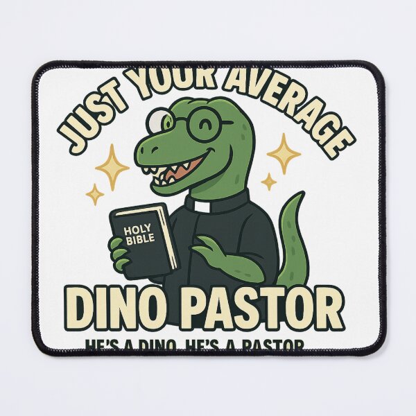 Item preview, Just Your Average Dino Pastor designed and sold by wr3ckski.