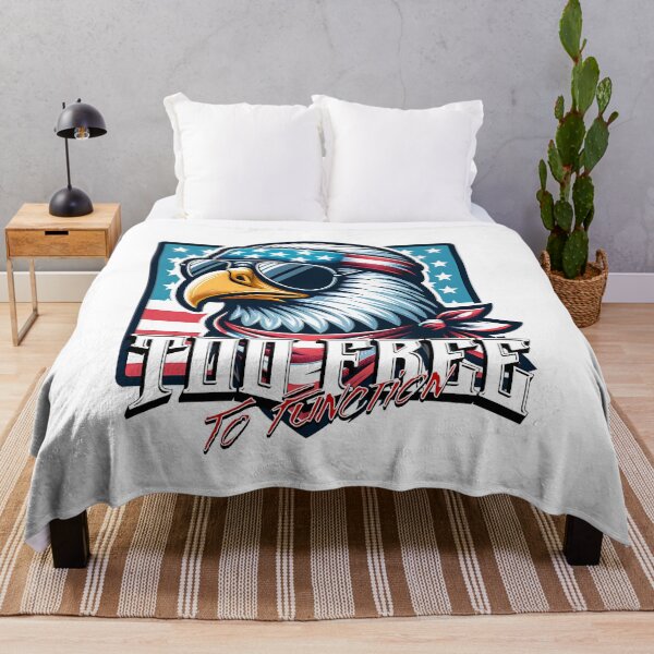 Item preview, Too Free to Function – Cool Eagle USA Bandana Design designed and sold by NSB-Design.