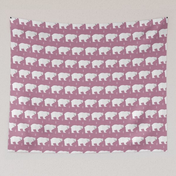 Item preview, Polar bears on purple designed and sold by reneesillus.