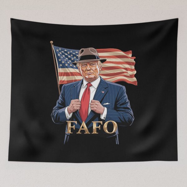 Item preview, Trump FAFO F Around Find Out US Flag designed and sold by splindoershop.