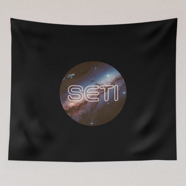 Item preview, SETI  Space Colonize Mars Outer Space Retro  designed and sold by SentientGallery.