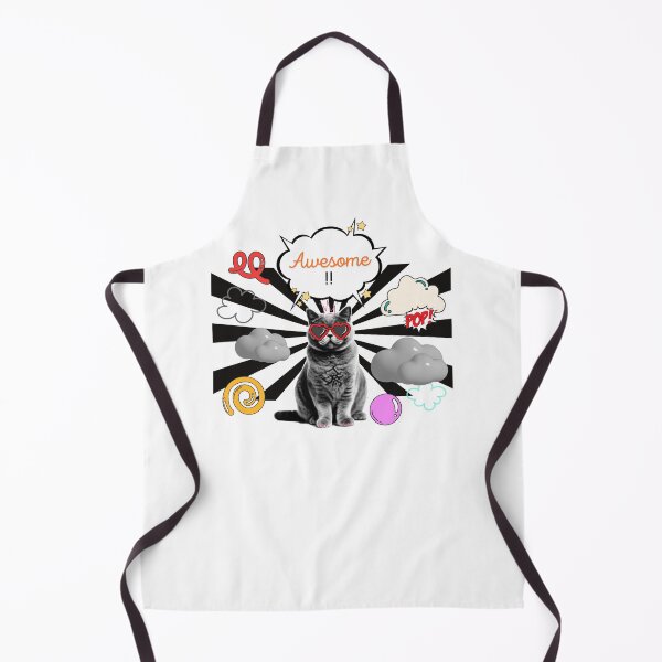 Item preview, Awesome Cat Pop Art – Fun & Bold Retro Graphic designed and sold by mintmono-studio.