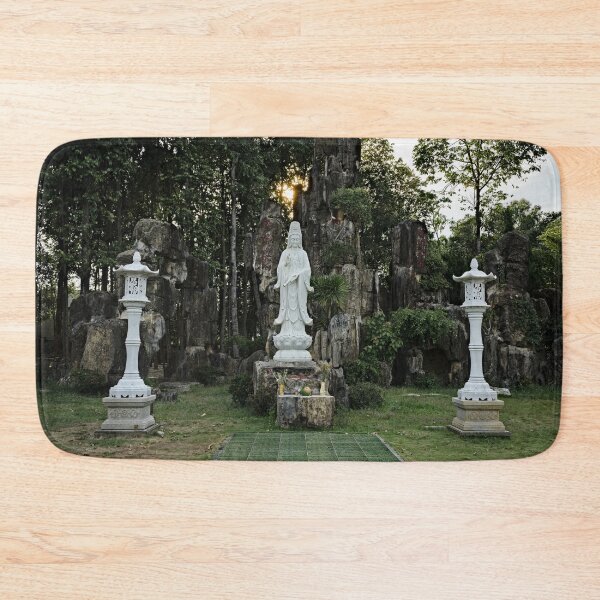 Item preview, Bodhisattva statue in a sacred garden designed and sold by franck380.