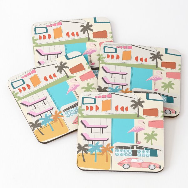 Item preview, ZucyakSa Palm Springs Retro Oasis designed and sold by ZucyakSa.