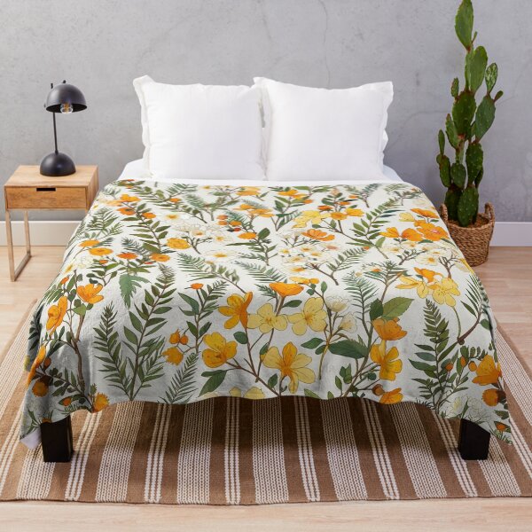 Item preview, Orange and White Flowers designed and sold by CoolPixels.