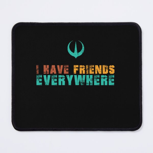 Item preview, I Have Friends Everywhere Retro Inspired designed and sold by tessaaxx.
