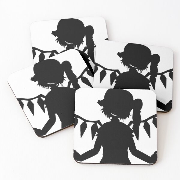 Item preview, Touhou flandre bad apple scarlet sillhoutte designed and sold by Marshmalloww.