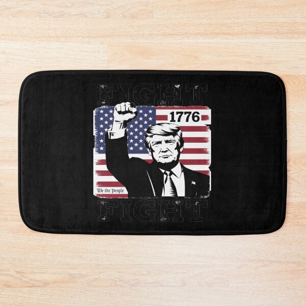 Item preview, Trump Fight Fight Fight 1776 We The People Flag Trump 45 47 designed and sold by splindoershop.