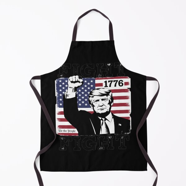 Item preview, Trump Fight Fight Fight 1776 We The People Flag Trump 45 47 designed and sold by splindoershop.