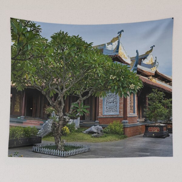 Item preview, Tranquility in the heart of a Buddhist temple designed and sold by franck380.