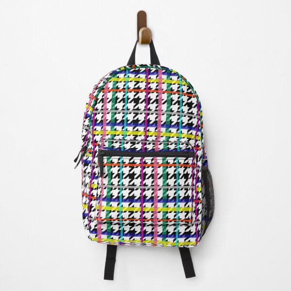 Item preview, Colorful Plaid Designer Houndstooth designed and sold by PatternTitan.
