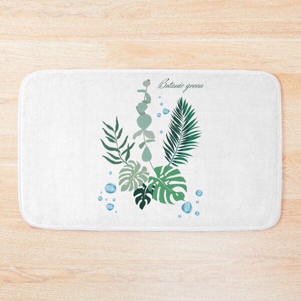Item preview, Botanic Green – Printable Leaf Illustration Art designed and sold by mintmono-studio.