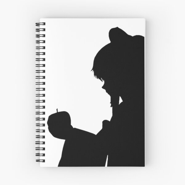 Item preview, Touhou Reimu bad apple sillhoutte monochrome anime designed and sold by Marshmalloww.