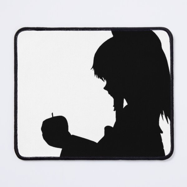 Item preview, Touhou Reimu bad apple sillhoutte monochrome anime designed and sold by Marshmalloww.