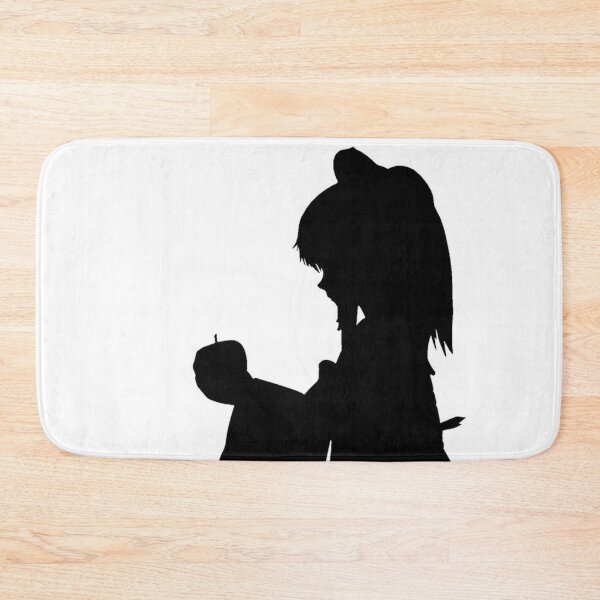 Item preview, Touhou Reimu bad apple sillhoutte monochrome anime designed and sold by Marshmalloww.