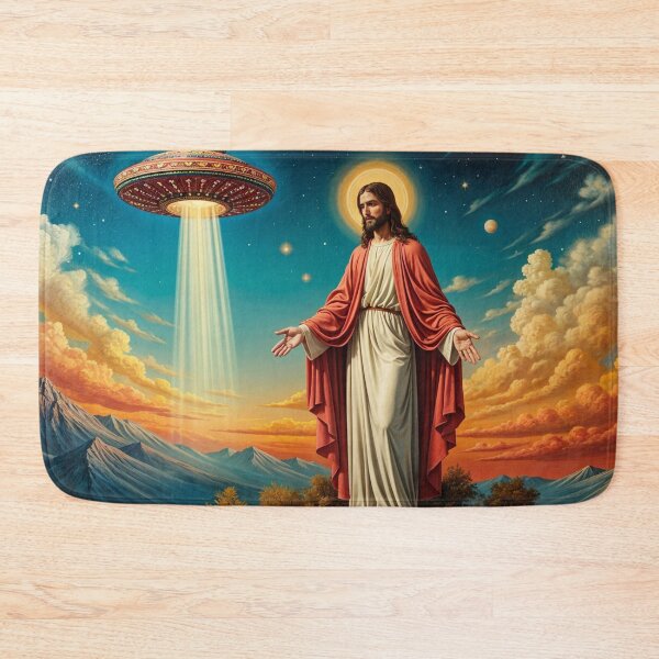 Item preview, Yahshua Encounters the Flying Saucer designed and sold by M-Y-A-R-T-.