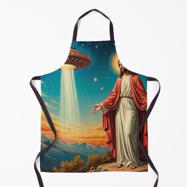 Item preview, Yahshua Encounters the Flying Saucer designed and sold by M-Y-A-R-T-.