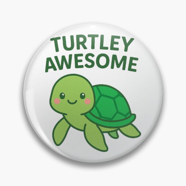 Item preview, Turtley Awesome Kawaii Turtle Art designed and sold by k3rstman1.