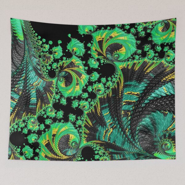 Item preview, Green Fractal designed and sold by Kaleiope Studio.