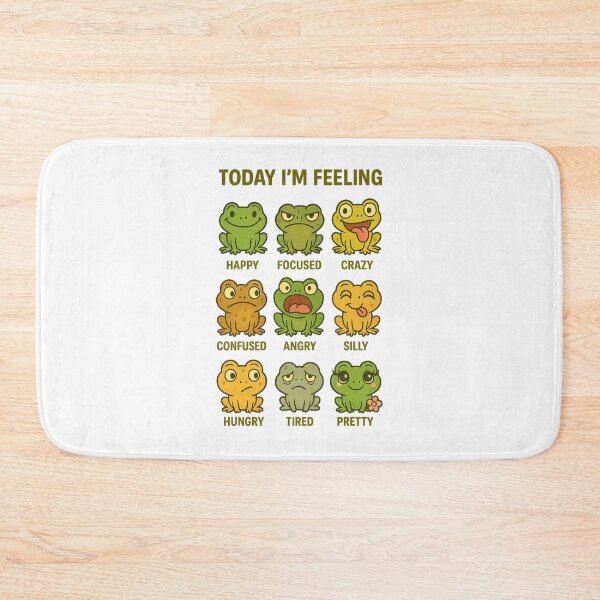 Item preview, Frog Emotions Today Im Feeling designed and sold by Roman-Designer.