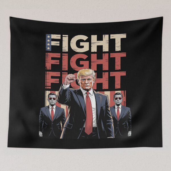 Artikelvorschau, Trump Kampf Kampf Kampf entworfen und verkauft von splindoershop.