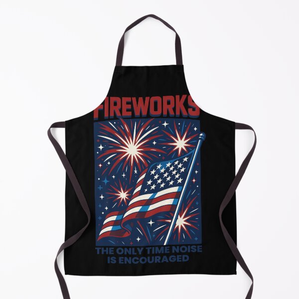 Item preview, 4th of July Fireworks Noise Encouraged designed and sold by LuminOrb.