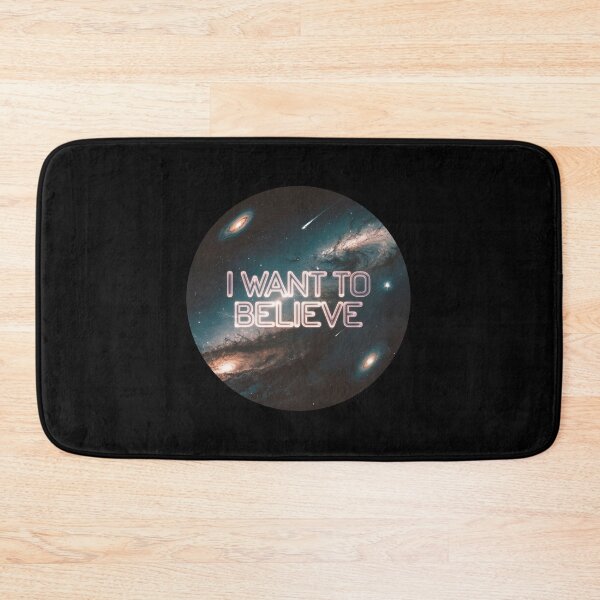 Item preview, I want to Believe -  Space Colonize Mars Outer Space Retro Galaxy 6 designed and sold by SentientGallery.