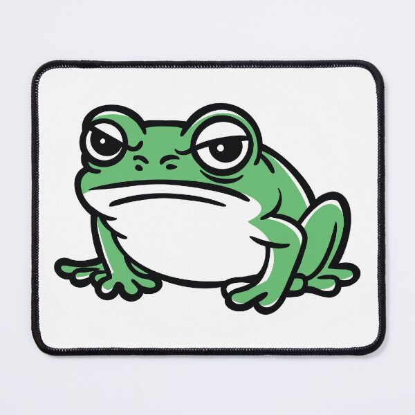 Item preview, grumpy frog designed and sold by pinklamas.
