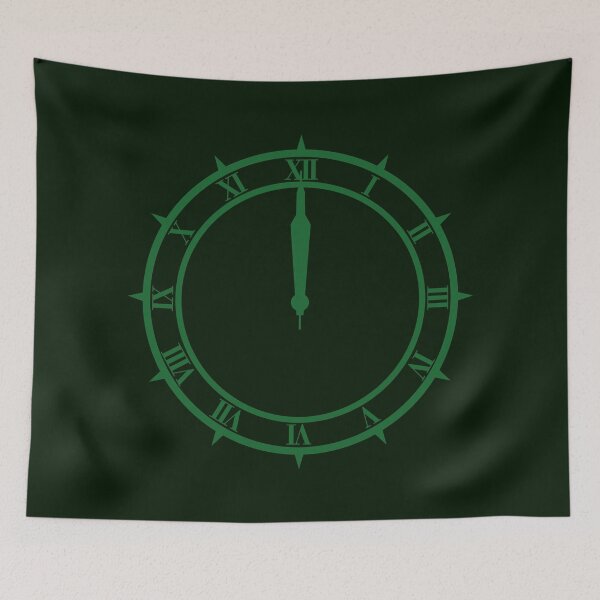 Item preview, Dark Hour Clock - Green - Persona 3 designed and sold by chromavibes-art.