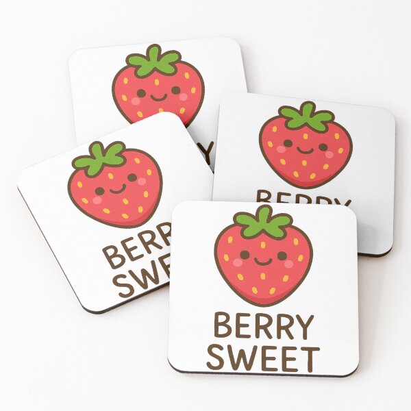 Item preview, Berry Sweet Kawaii Strawberry Art designed and sold by k3rstman1.