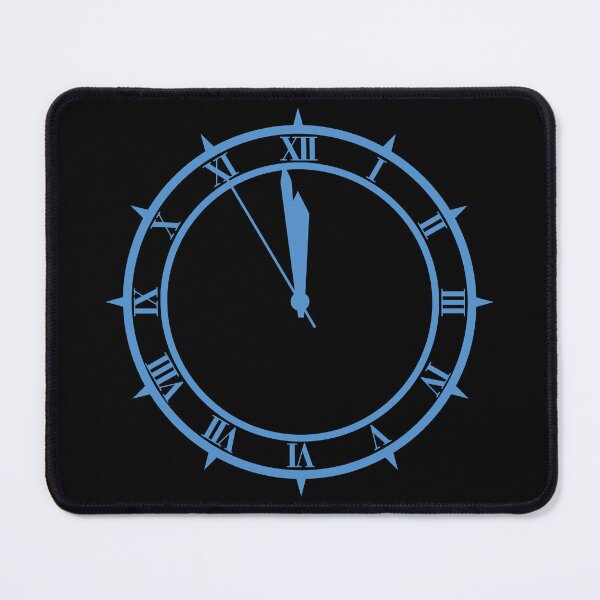 Item preview, Dark Hour Clock with Hands - Blue - Persona 3 designed and sold by chromavibes-art.