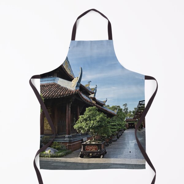 Item preview, Alignment of bonsai in a sacred courtyard designed and sold by franck380.
