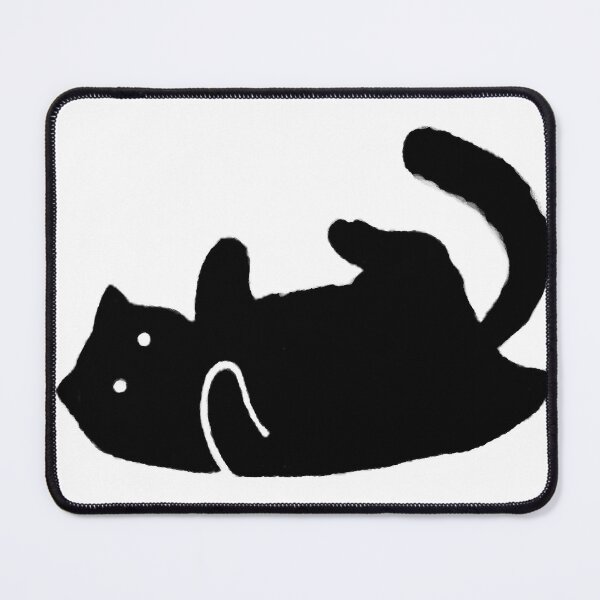 Item preview, Simple Black Cat Show Belly designed and sold by fluffycat04.