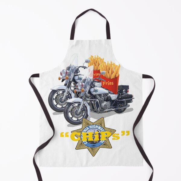 Item preview, Chips TV show parody by Ian Baker designed and sold by IanBakerToons.