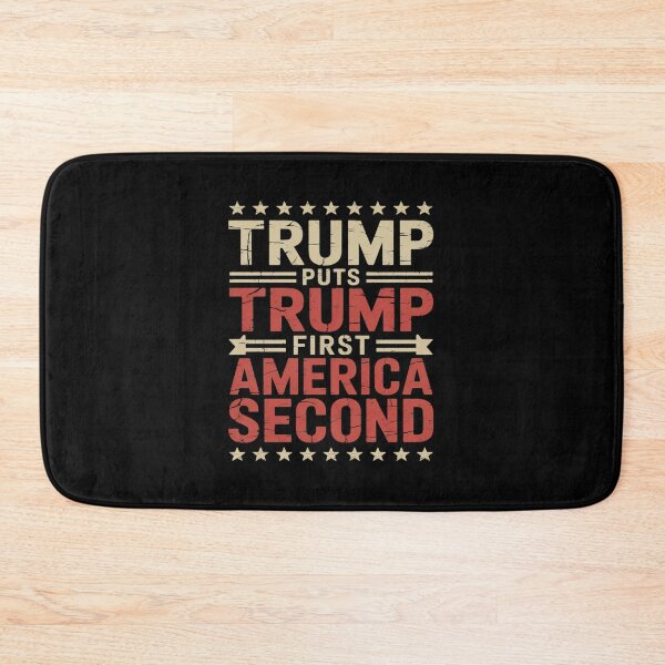 Item preview, Trump First America Second Political Election designed and sold by splindoershop.