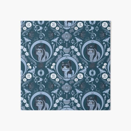 Maomeows (Teal) Art Board Print