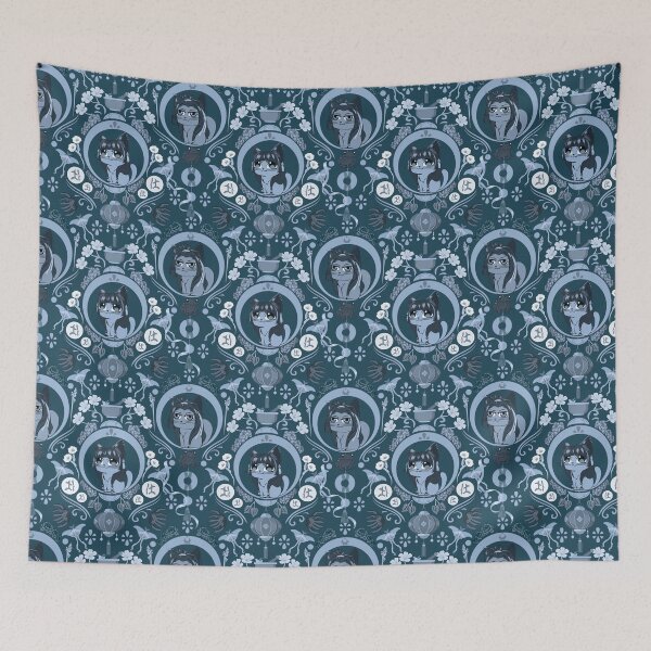 Item preview,  Maomeows (Teal)  designed and sold by Hailey Suits.