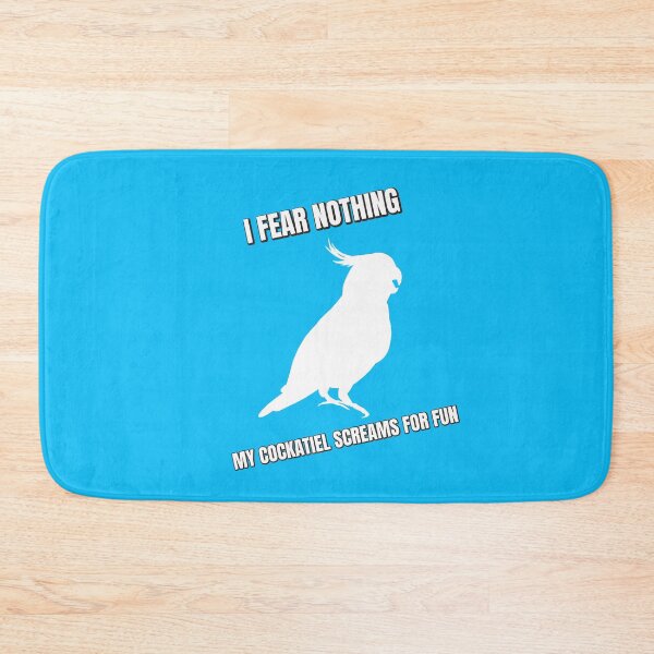 Item preview, Fearless bird keeper – cockatiel screams for fun designed and sold by Birbosaurus.